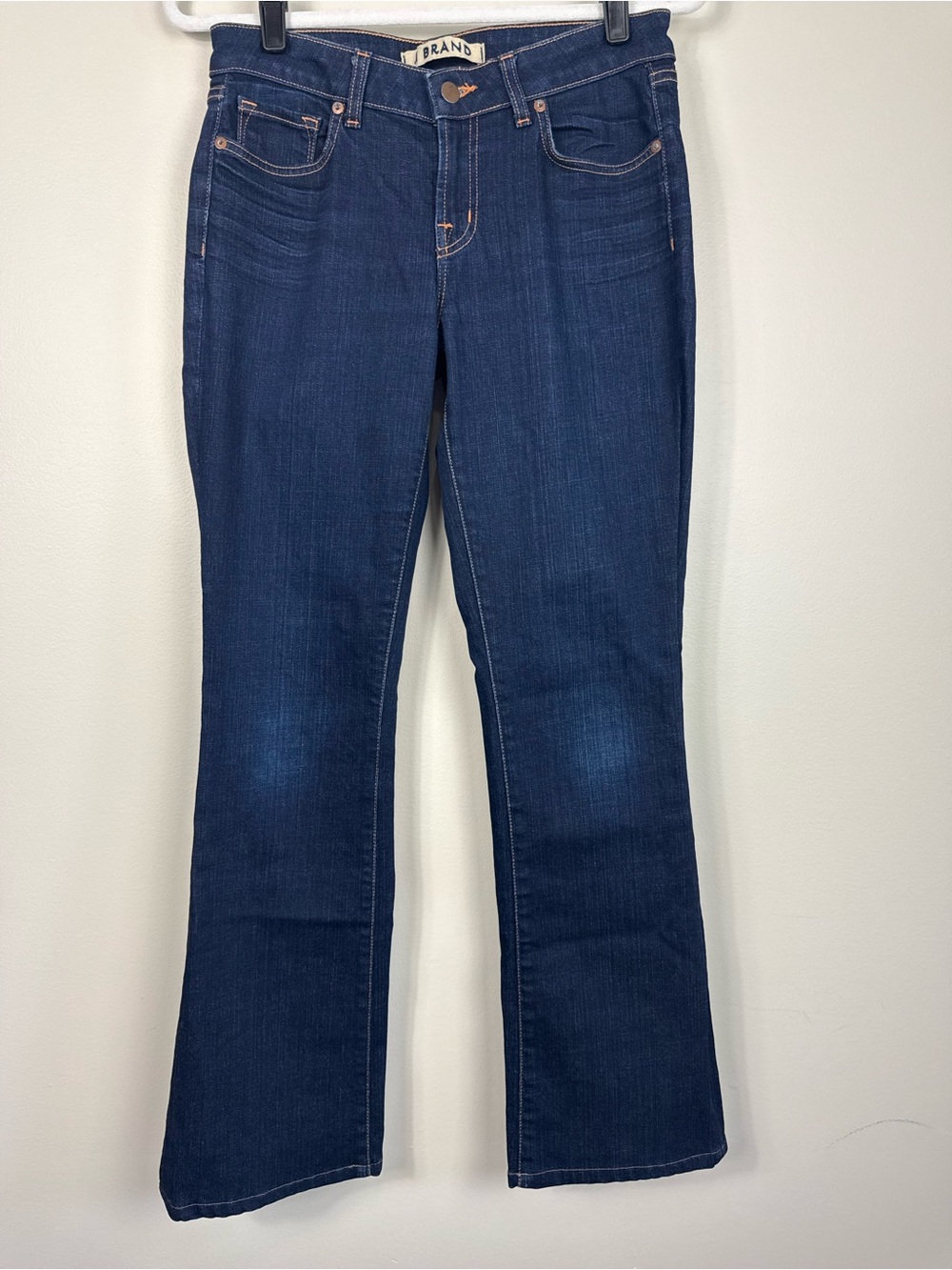 J Brand Scarlett Bootcut Jeans 29 Classic Medium Wash Denim Western Casual Pants